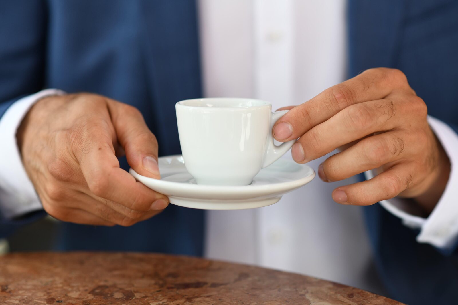 Peter Obster als Handmodel — Griff