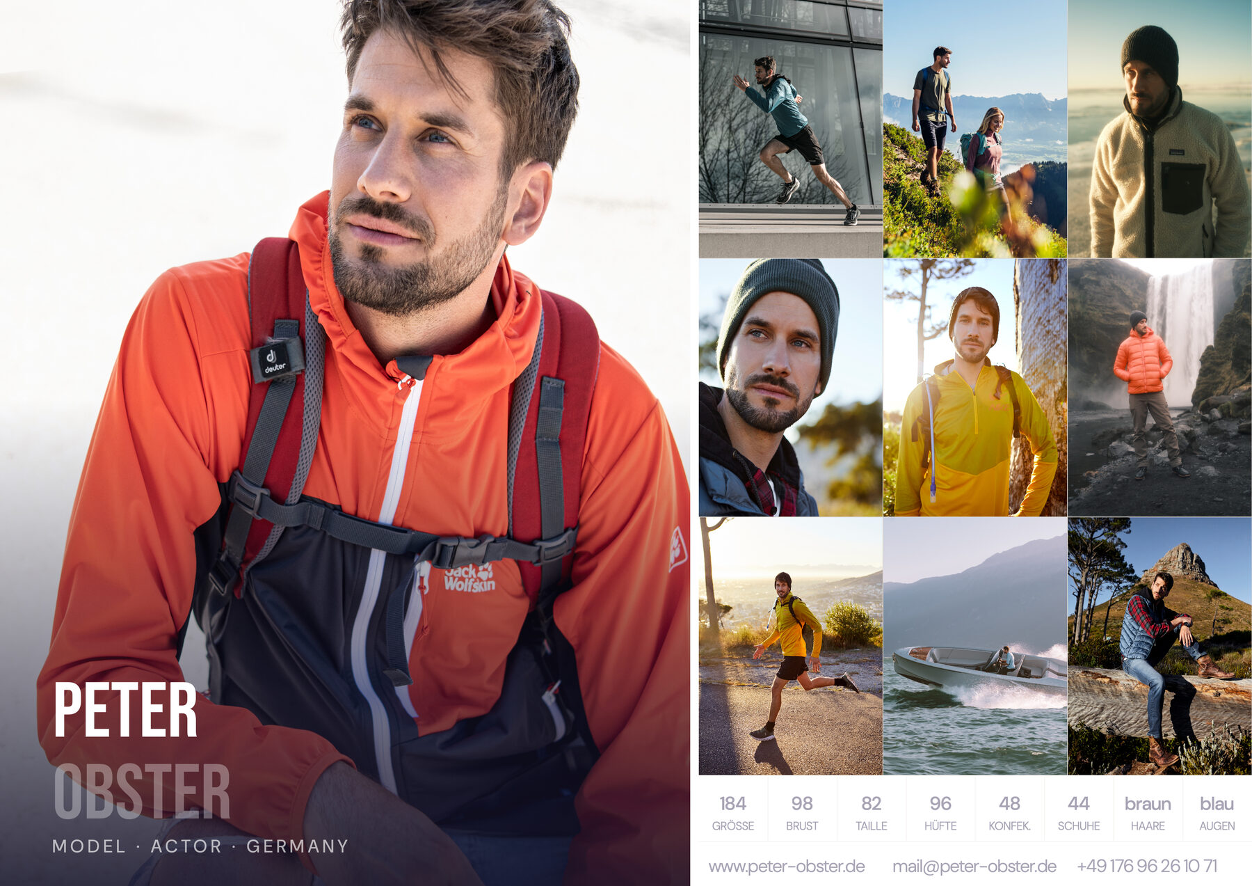 Peter Obster Outdoor-Sedcard 2026
